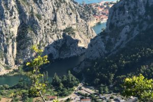 Cetina River canyon