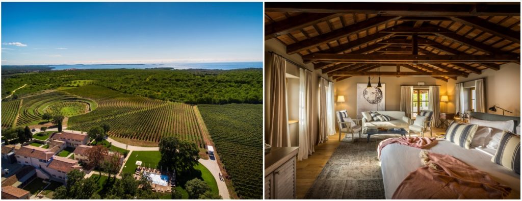 The Meneghetti Wine Hotel & Winery in Bale, in the region of Istria, Croatia