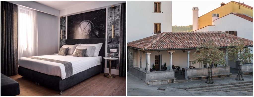 La Loggia Diffused Hotel in Labin, in the region of Istria, Croatia