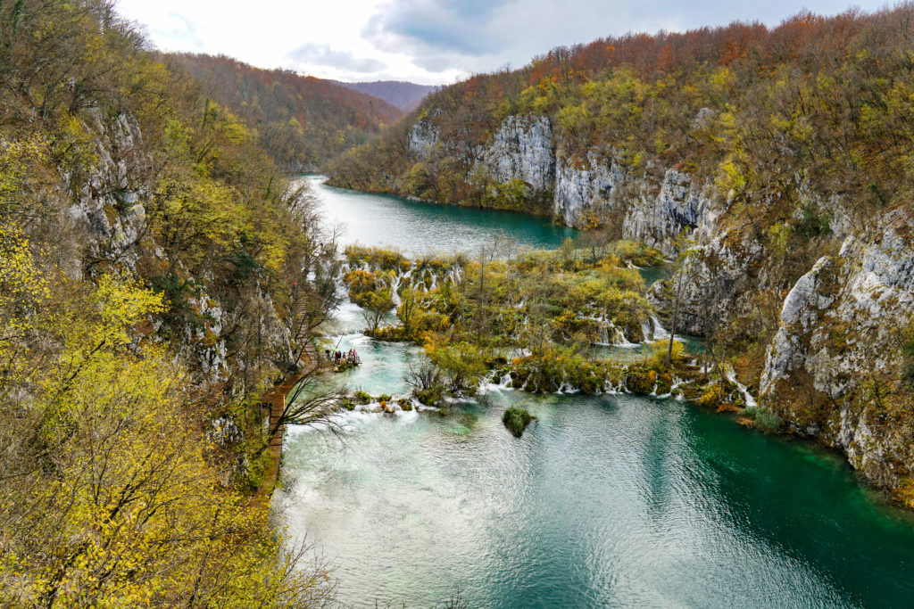 Plitvice Lakes National Park in November 2019