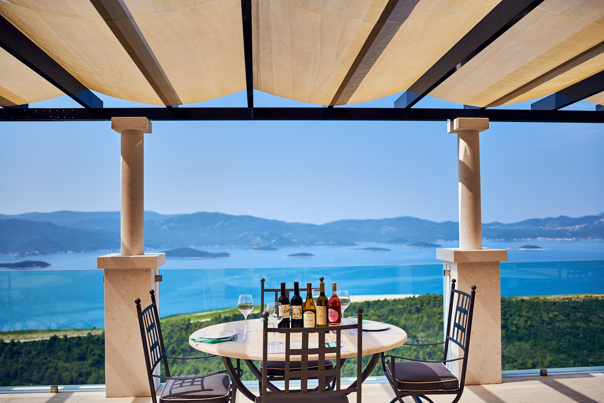 Winery Rizman - tasting room terrace (1) - VisitCroatia.com - Tasteful