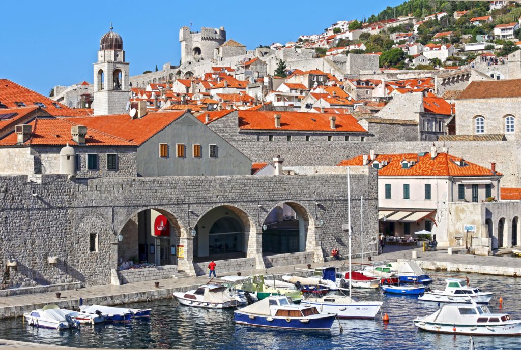 The Old Port of Dubrovnik, Croatia