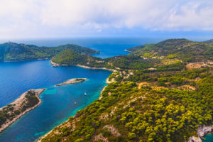 The beautiful island of Mljet, Croatia's greenest island
