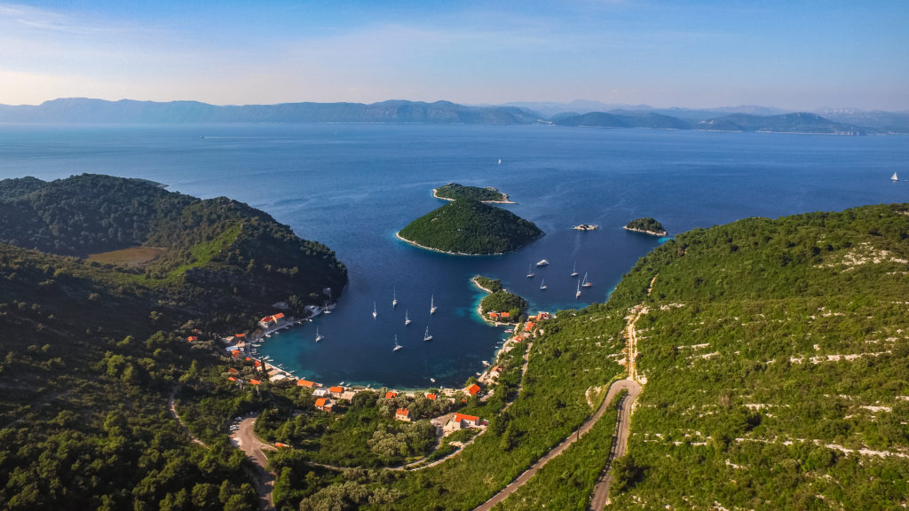 The village of Prožura on the eastern part of the island; photo by Ivo Biočina, courtesy of the Croatian National Tourist Board