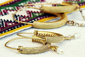 Traditional jewelry from the region of Konavle in Croatia, a great souvenir to bring home.